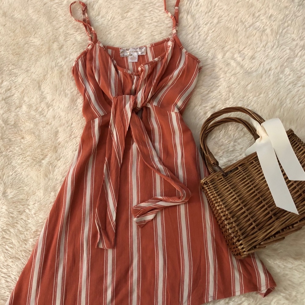 Pink Loose Summer Dress
